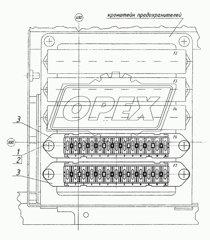 65115-4012001 Установка предохранителей