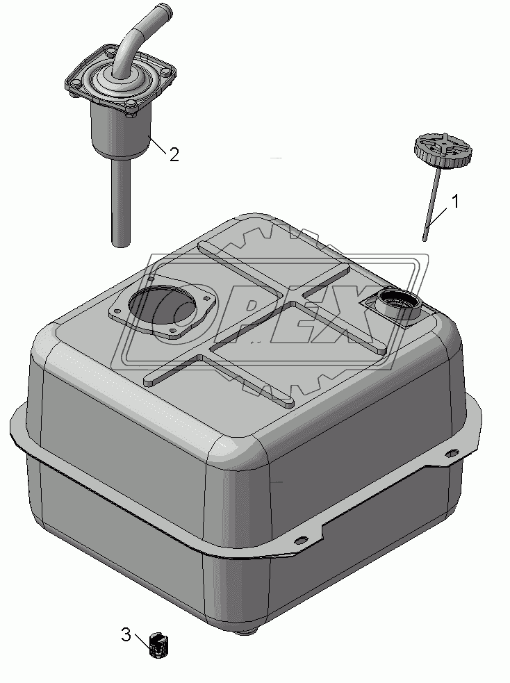 5511-8608010-02 Бак масляный