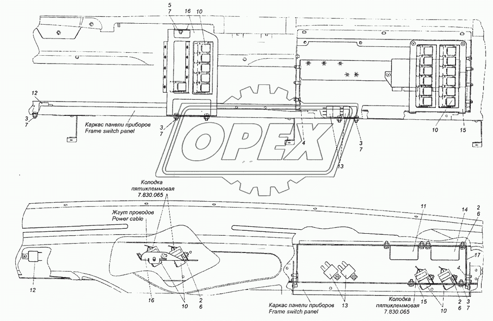 4308-3747001-54 Установка реле