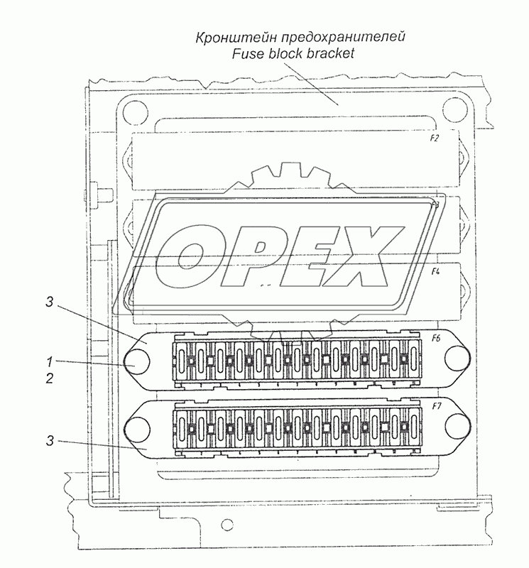 65115-4012001 Установка предохранителей