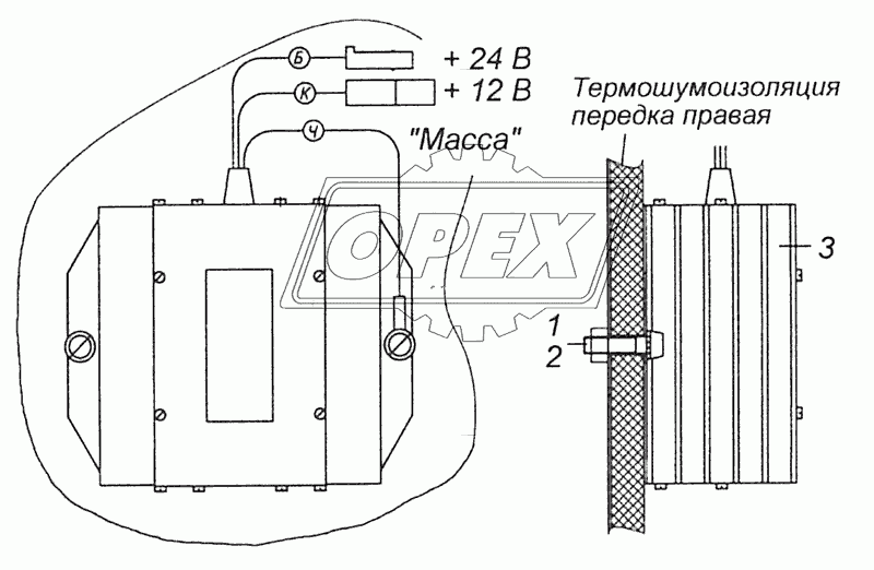 53215-3759001 Установка преобразователя напряжения