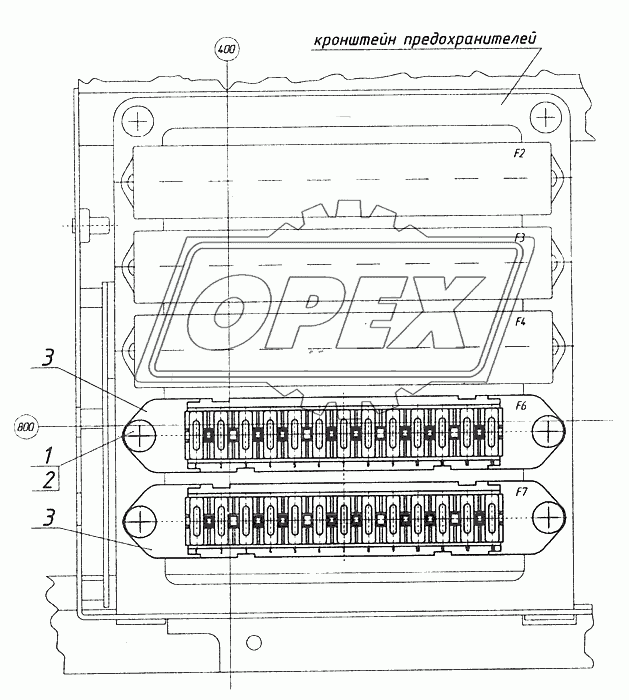 65115-4012001 Установка предохранителей