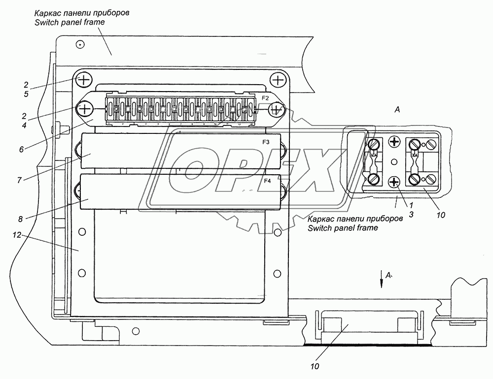 4308-3722001-30 Установка предохранителей