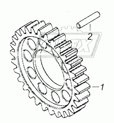 7406.1005031 Шестерня коленчатого вала