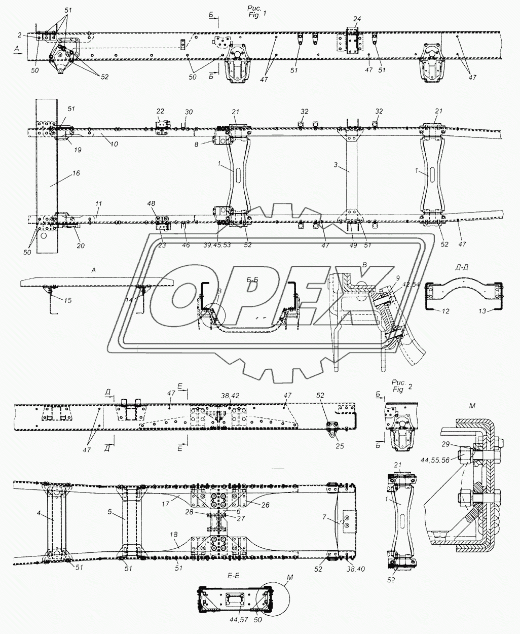 65201-2800010-03 Рама