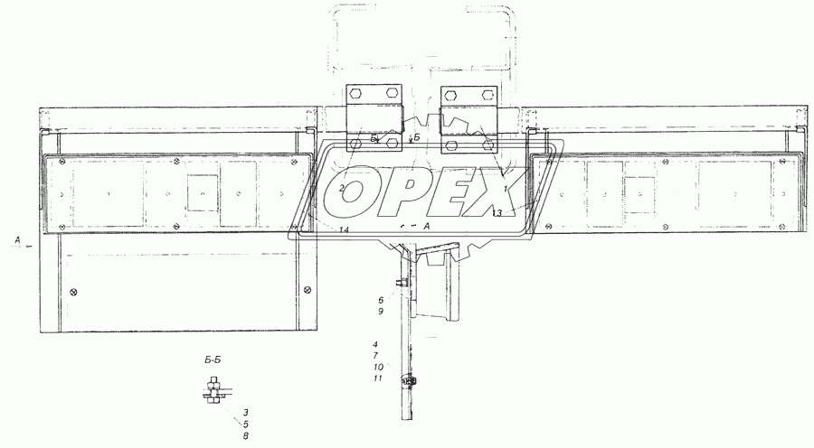 65201-3716002 Установка задних фонарей