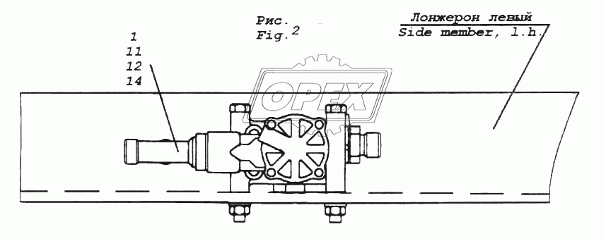 Установка модуляторов АБС 2