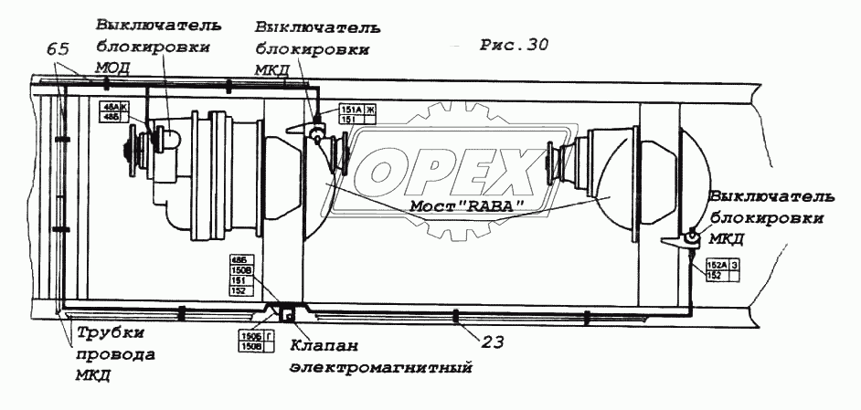 Установка проводов на шасси 4