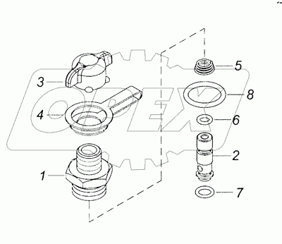 16-3515310 Клапан контрольного вывода