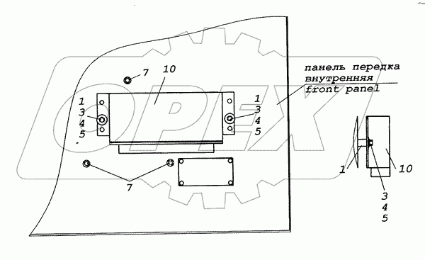 53205-3541010 Установка электронного блока управления АБС