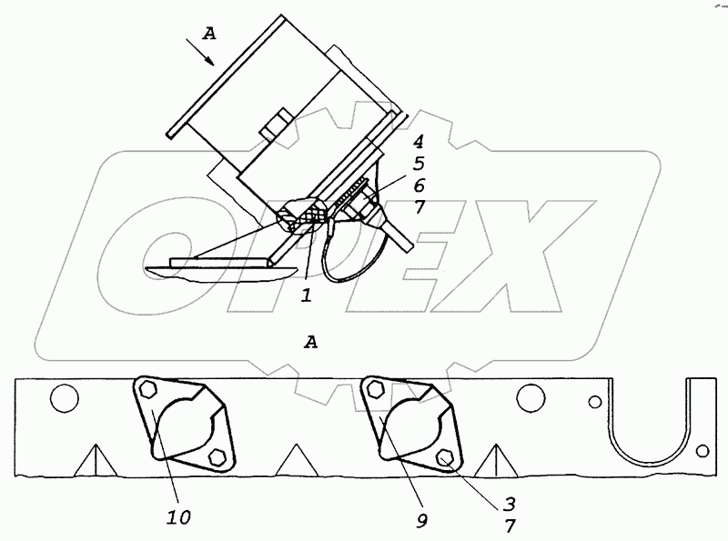 65226-3723003 Установка розеток прицепа