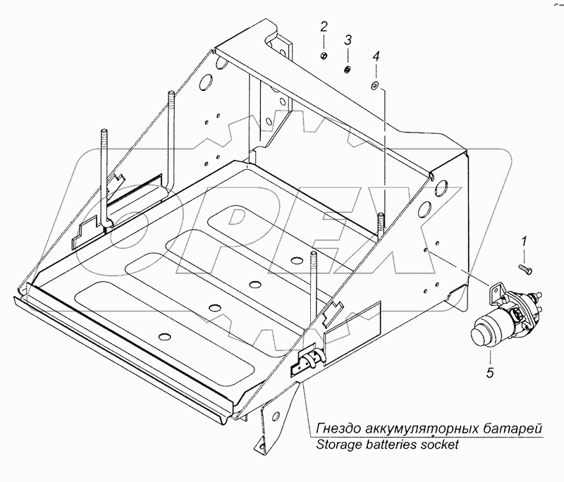 5320-3737001-01 Установка малогабаритного выключателя массы