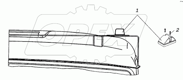53229-3738002-85 Установка габаритных фонарей