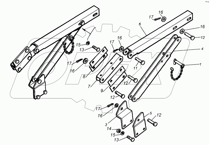 6522-5002051-99 Установка ограничителя подъема кабины