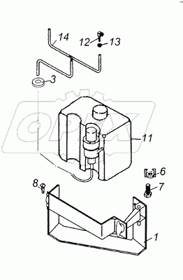 53205-5208004 Установка омывателя электрического