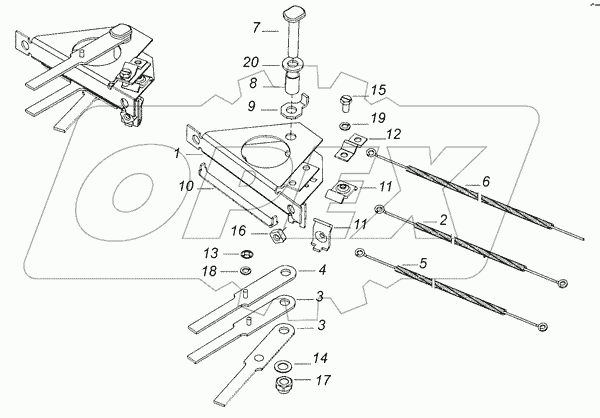 5320-8109020-10 Привод управления отоплением
