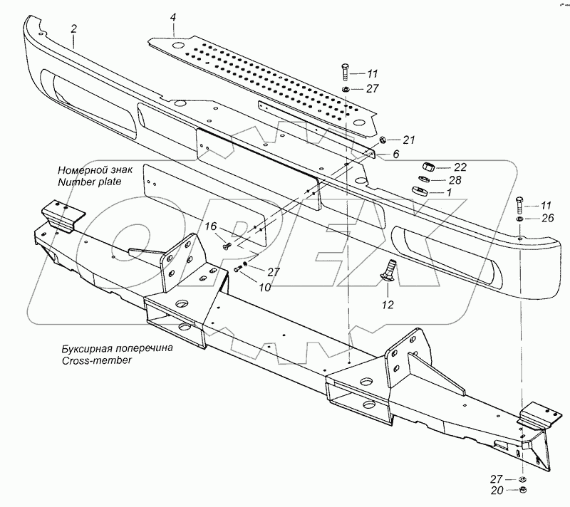6520-8416012 Установка спойлера