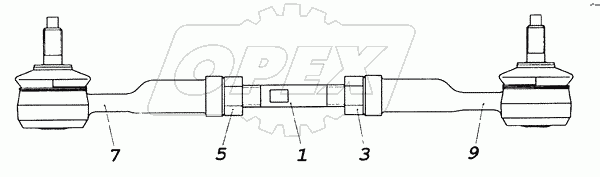 65226-1703520 Тяга реактивная