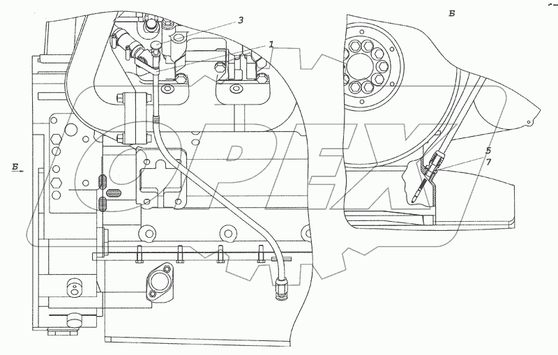 6522-1009006-99 Установка указателя уровня масла