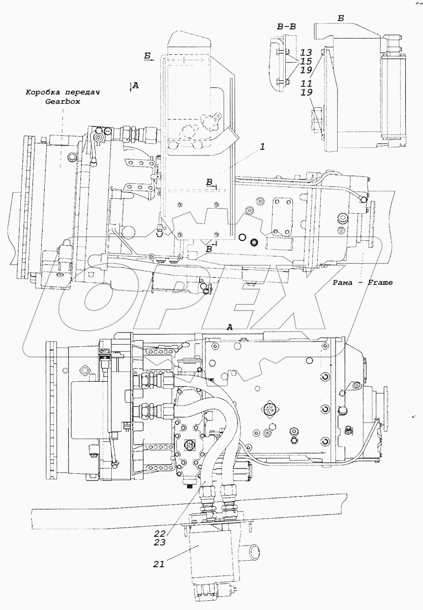 65226-1714005 Установка теплообменника