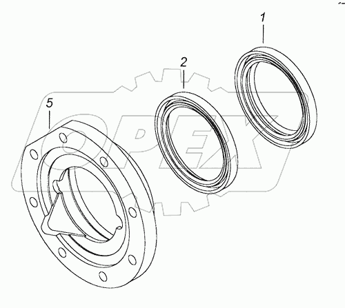 6520-2502208 Крышка подшипника