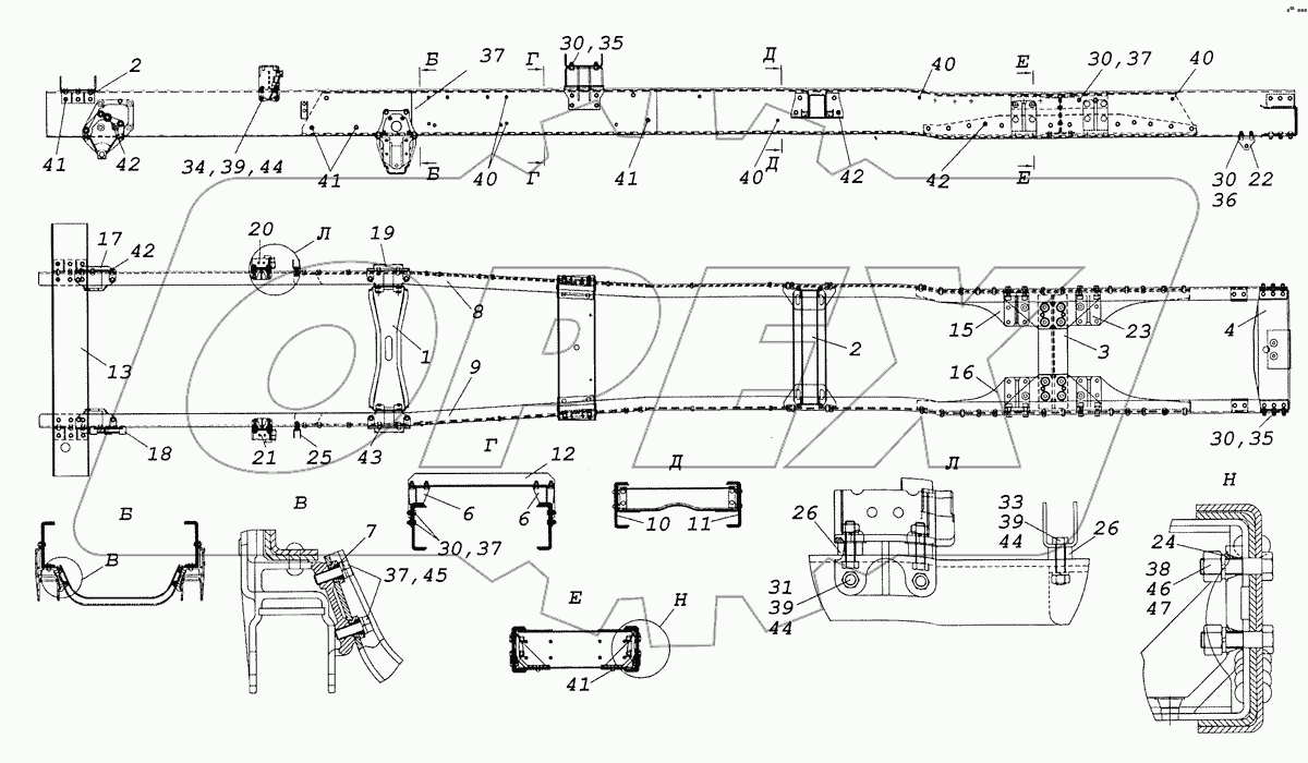 65226-2800010 Рама