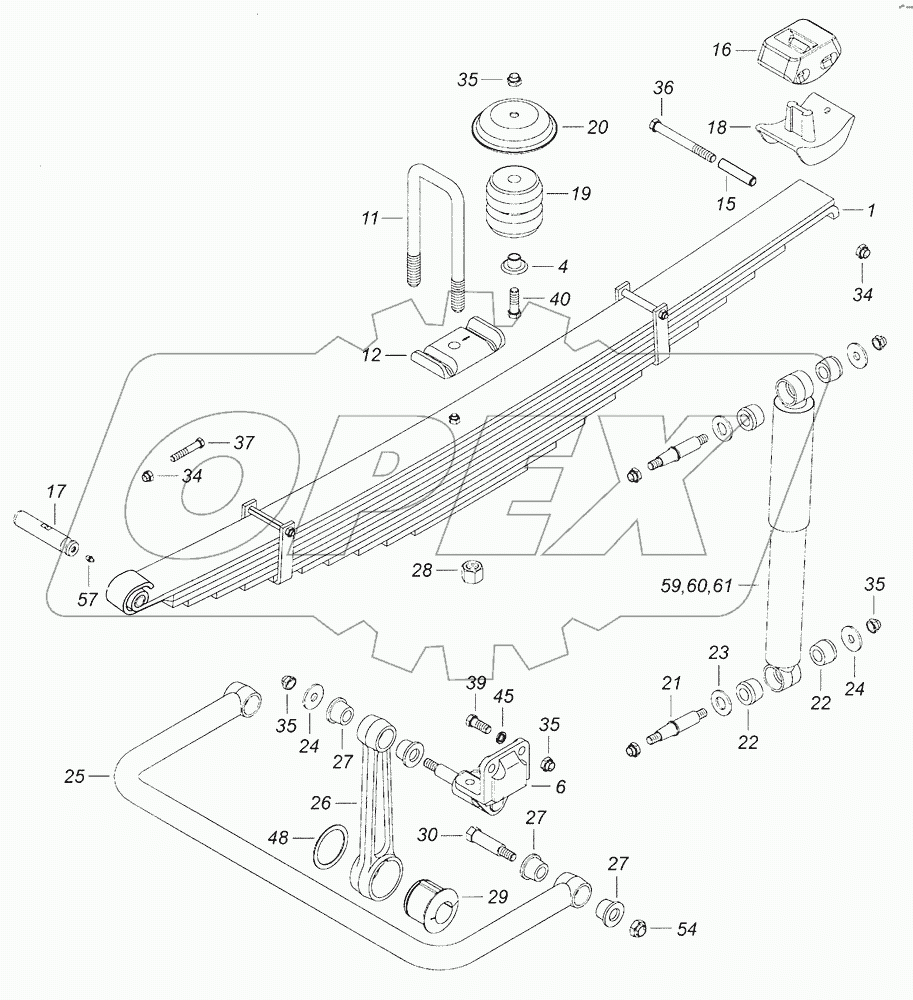 6522-2900001 Установка передней подвески