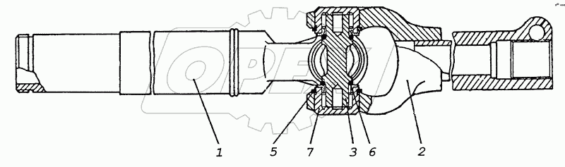 6522-3422014-99 Шарнир с втулкой