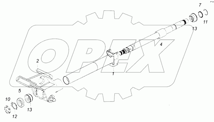 53205-3444009-30 Рулевая колонка
