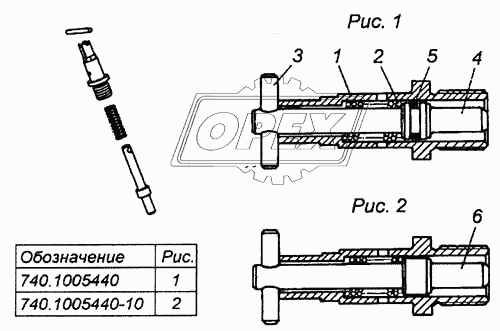 Фиксатор маховика в сборе