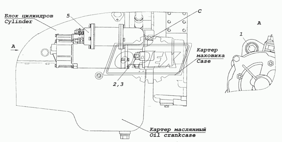 740.50-3708005 Установка стартера