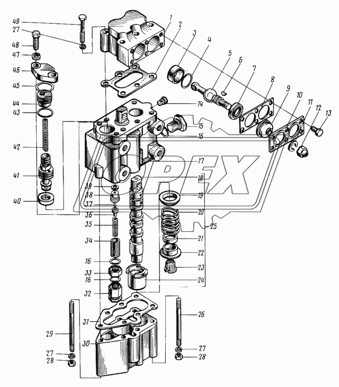 Распределитель Р80-2/2-44