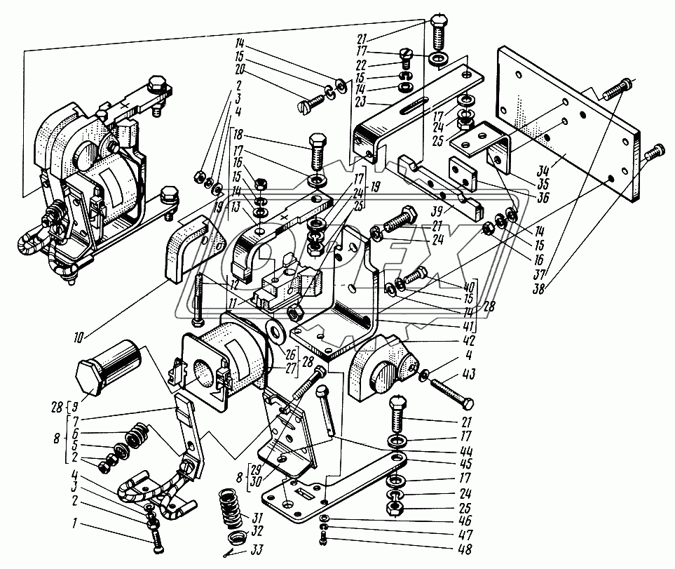 Контактор КМ44.13