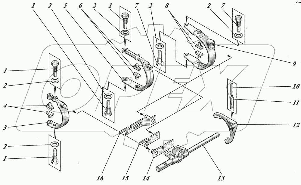  Коробка передач ZF6S700ВО 1351001017