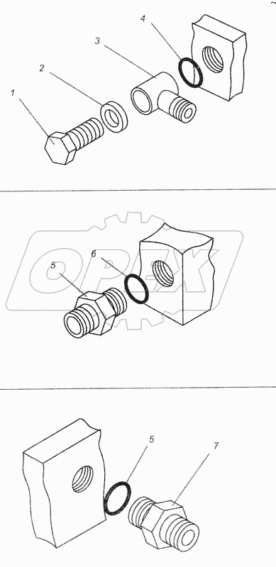 Установка распределителя Р80