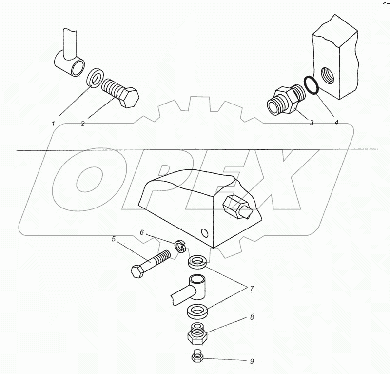 Установка распределителя Р80