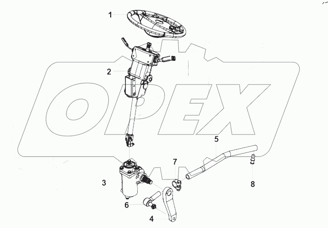  34-0423 Steering system (I)