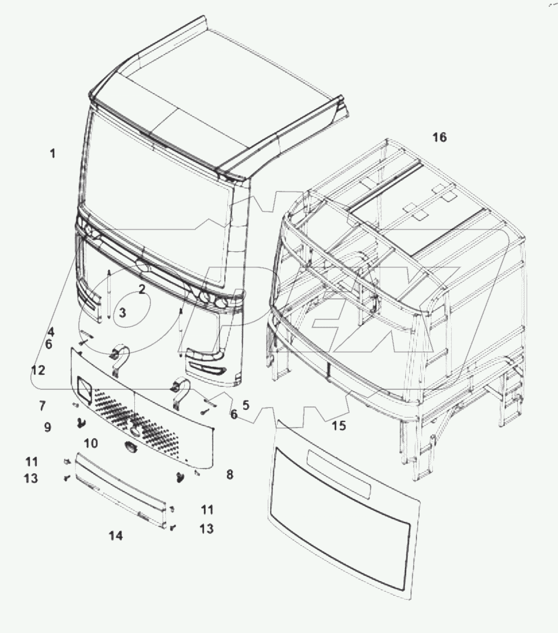  56-0436 Rear circumference