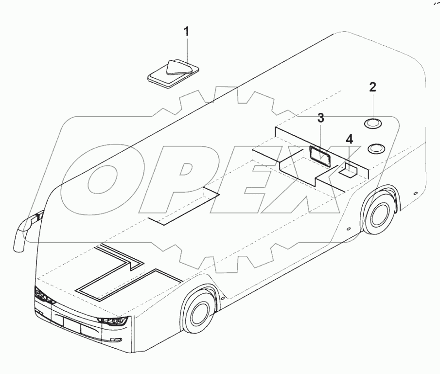  54-2278 Floor access cover