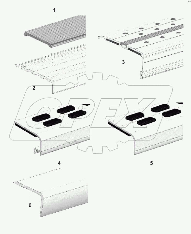  54-1748 First-class stepping profile