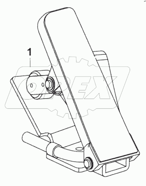  84-0023 Electronic accelerator pedal