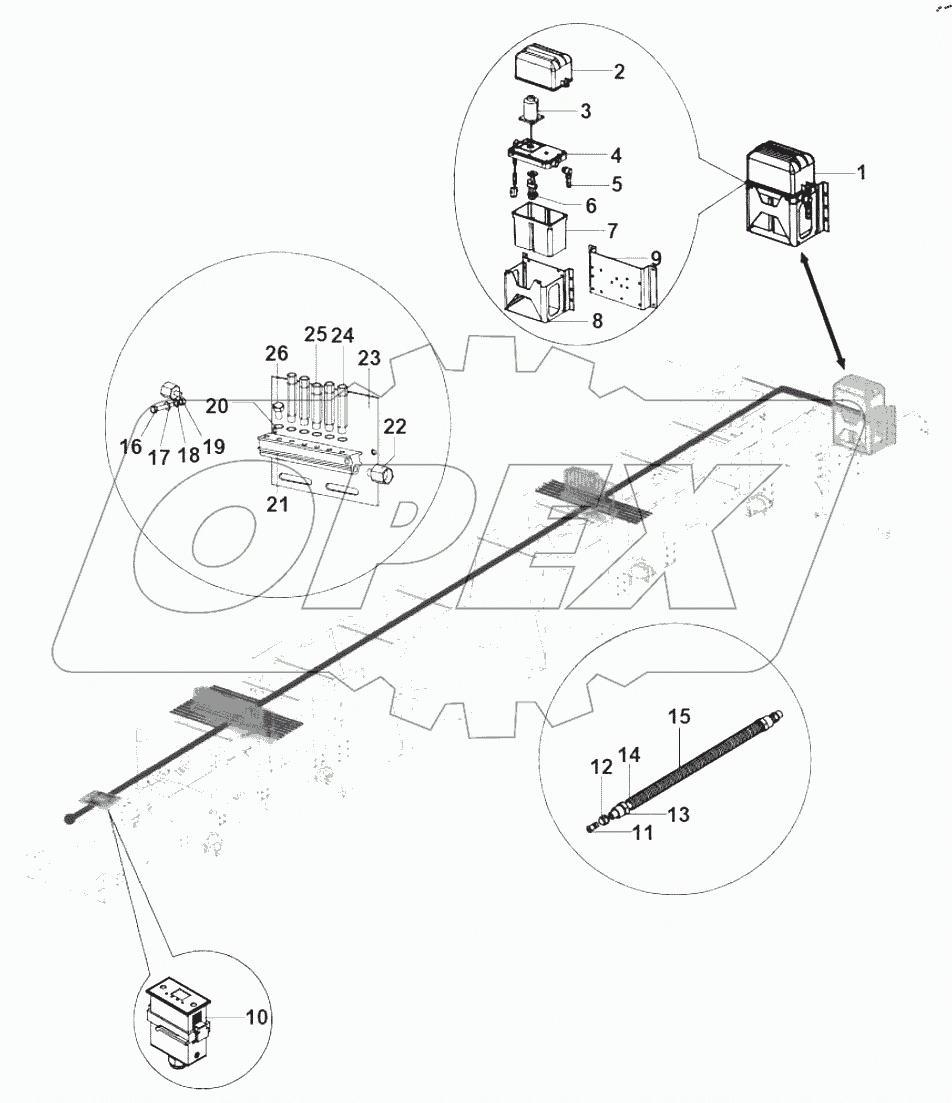  36-AT-0012 Centralized lubrication system