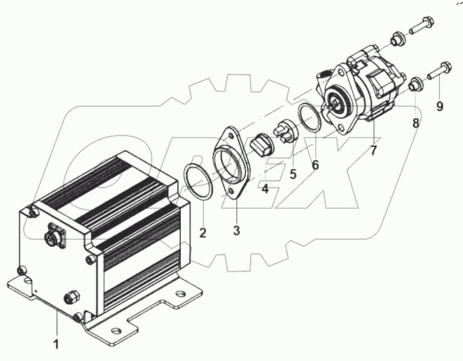  84-0007 Electric steering pump