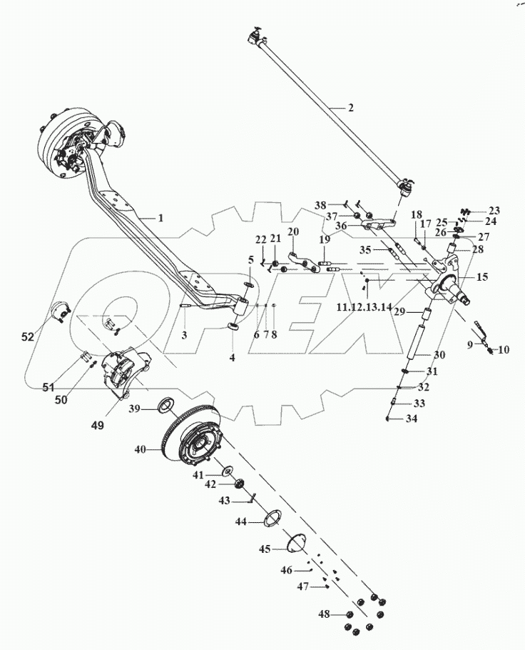  Assembly of bridge assembly components