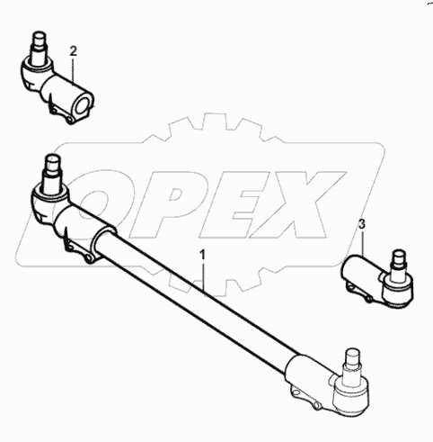  Tie rod assembly