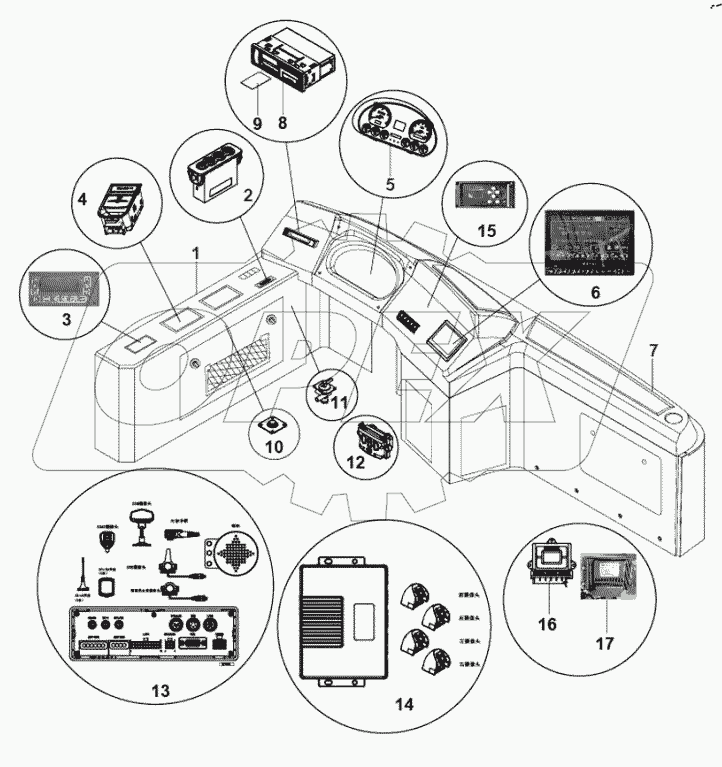  Instrument panel (I)