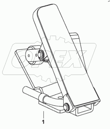  Electronic accelerator pedal