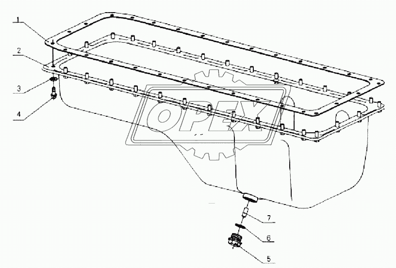 Assembly, oil sump