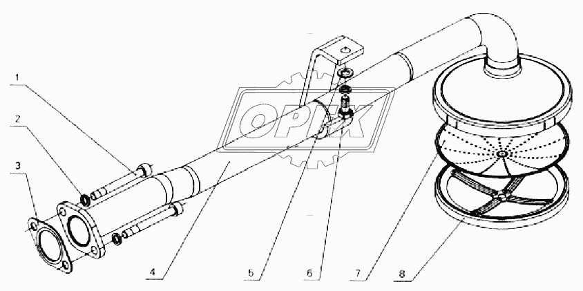 Oil strainer assy