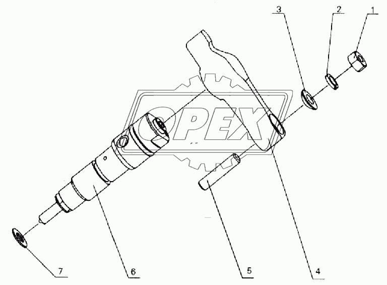 Assembly, fuel injector